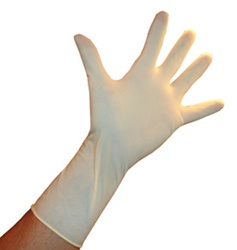 High Risk Exam Gloves, Latex Powder-Free, 12